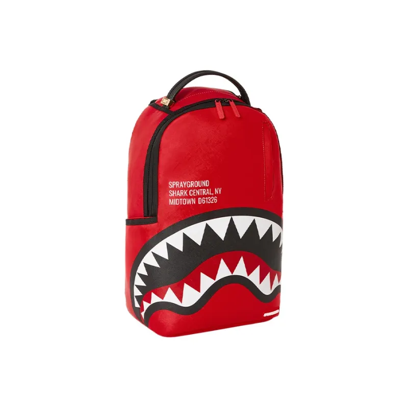 SPRAYGROUND PVC Backpack Large Size Unisex Red-2