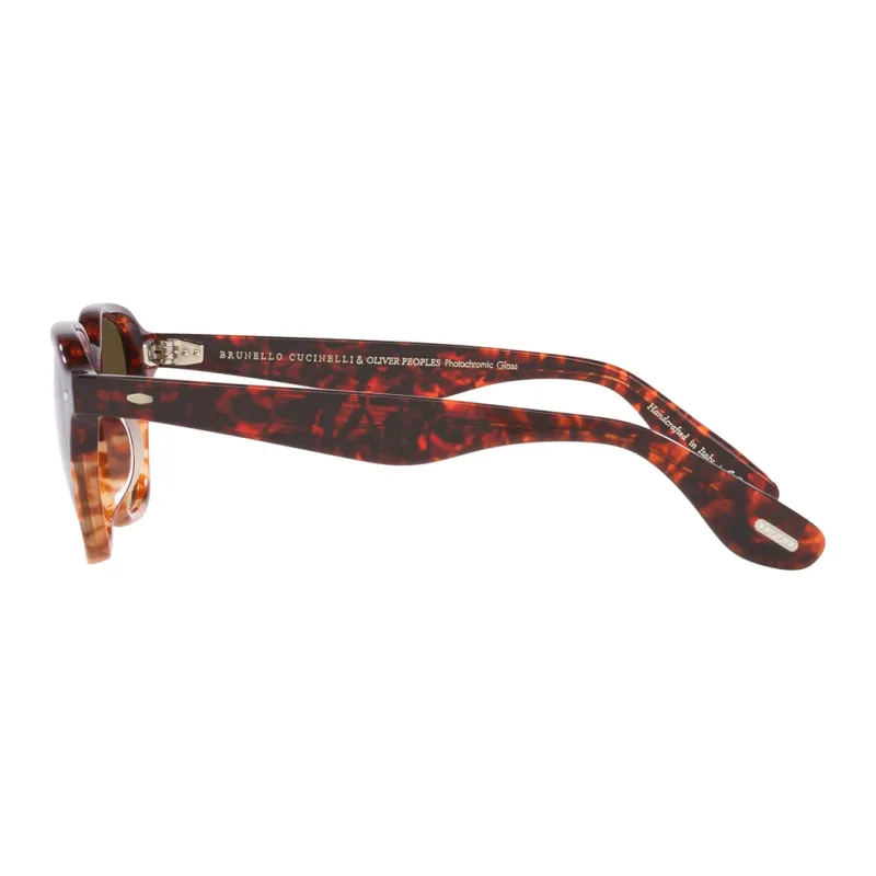 Oliver Peoples Sunglasses Unisex Red Brown-2