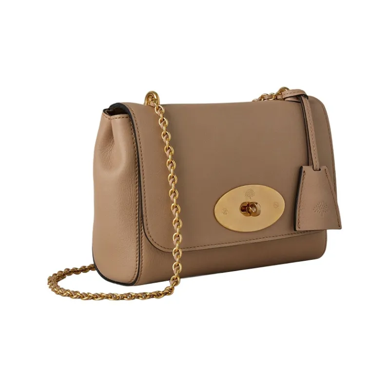 Mulberry Calfskin Shoulder Bag, Crossbody Bag Women's Maple-1