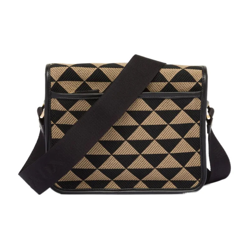 PRADA Symbole Fabric With Leather Crossbody Bag, Shoulder Bag Men's-2