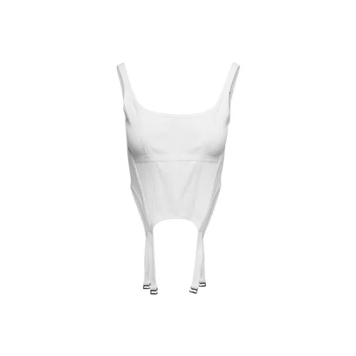 DION LEE Ribbed Combat Corset