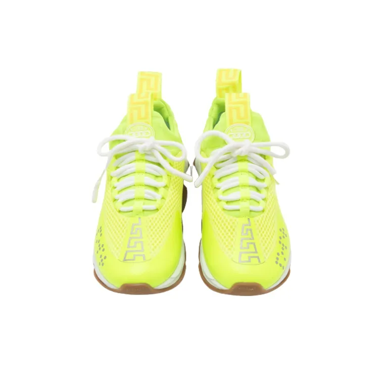 VERSACE Cross Chainer Neon Yellow-3