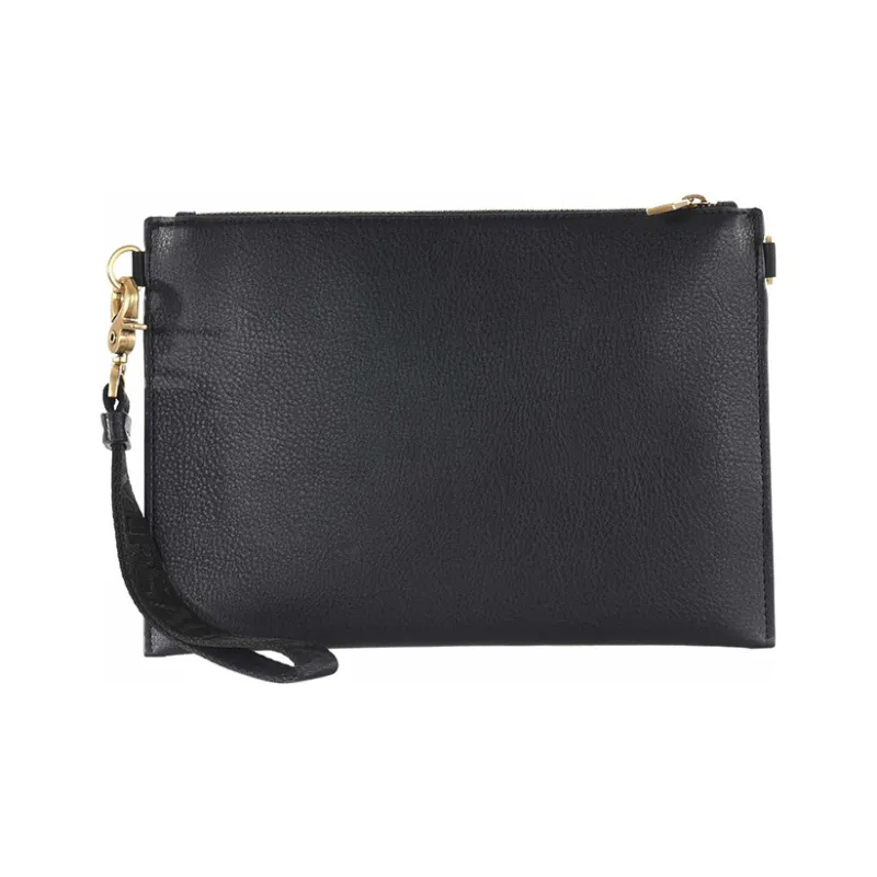 VERSACE JEANS COUTURE Polyurethane Clutch Regular Men's Black-3