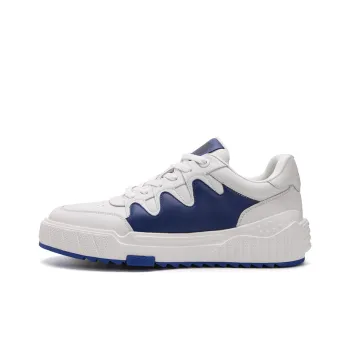 Satchi Skateboard Shoes Men Low Top Blue