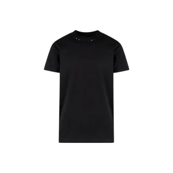 Valentino Untitled Stud Embellished Crewneck T Shirt