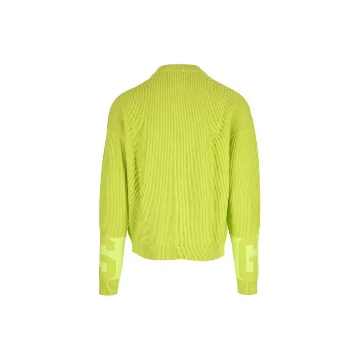 GCDS Intarsia knit Logo Jumper-1