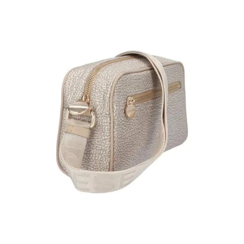 BORBONESE Zipped Small Camera Bag-1