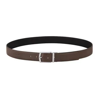 LONGCHAMP Leather Belts Men Brown