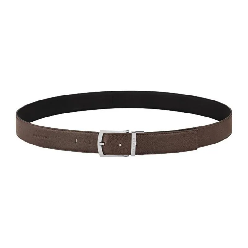 LONGCHAMP Leather Belts Men Brown-0