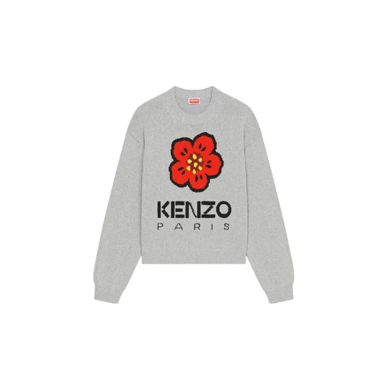 KENZO Knitted Sweater 'Grey'-2