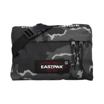 EASTPAK Polyester Shoulder Bag Crossbody Bag Unisex Black/Camouflage