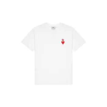 MLB Set in Sleeve T Shirt Unisex White