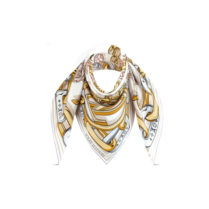 LOUIS VUITTON Bejeweled Square 90-2