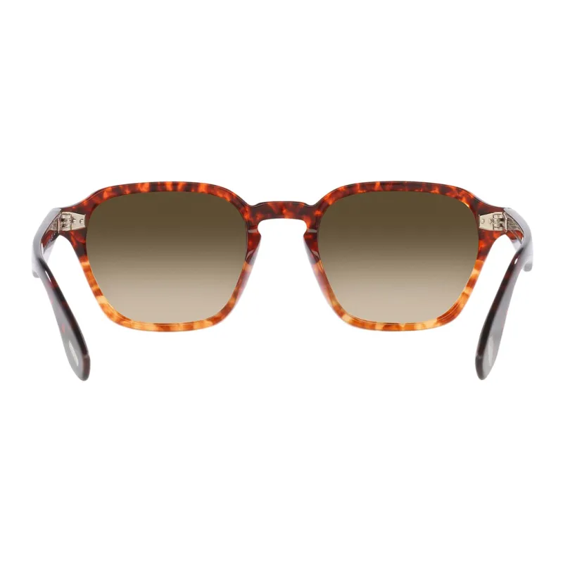 Oliver Peoples Sunglasses Unisex Red Brown-3