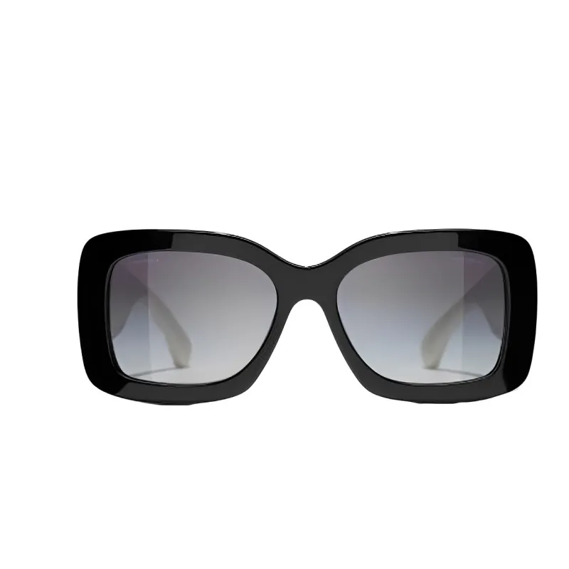 CHANEL Plate Frame Butterfly Sunglasses Women's-1