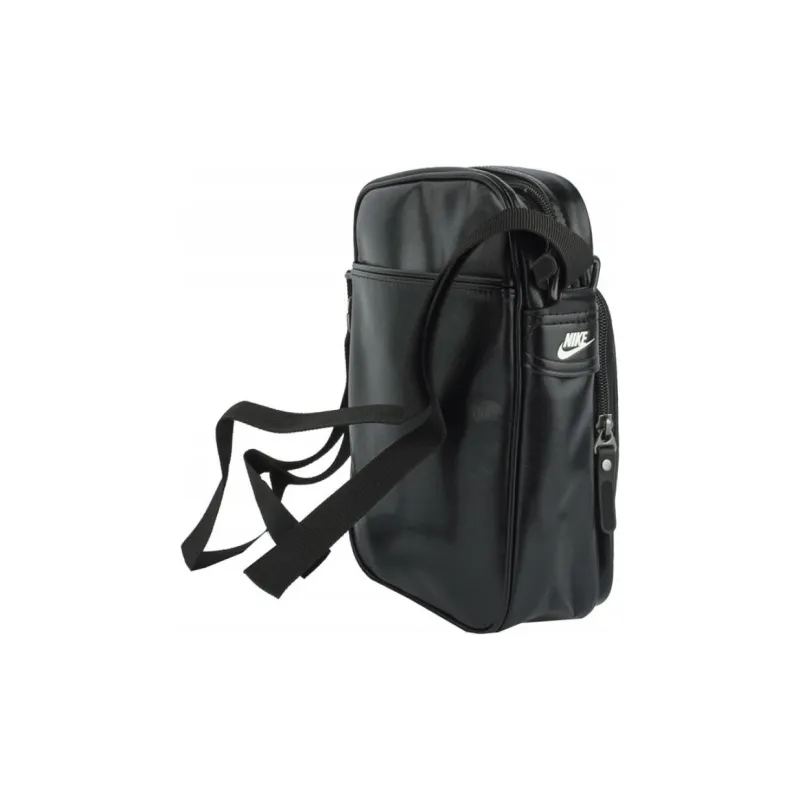 Nike Heritage Leather Shoulder Bag Crossbody Bag Regular Unisex Black-2