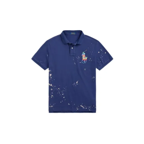 Polo Ralph Lauren Polo Shirts Men Marine Blue