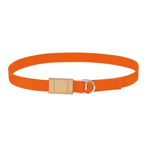 LONGCHAMP Canvas Belt Women's Orange