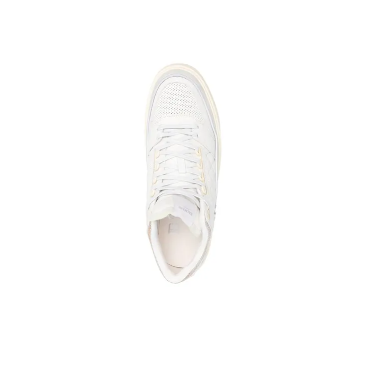 BALMAIN B Court Lace Up Sneakers-4