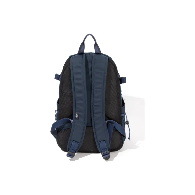SHUNYIDE Nylon Backpack Regular Unisex Oxygen Girlish Yellow/Dark Cool Navy/Oat Haze Gray-6