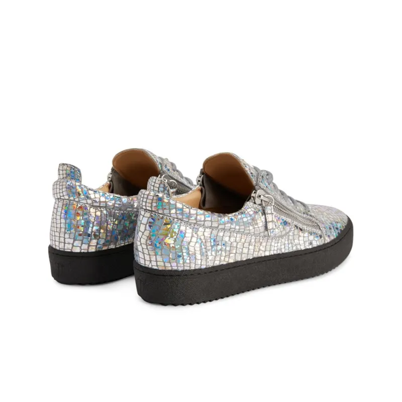 Giuseppe Zanotti Frankie Kaleido Metallic Effect Sneakers-3
