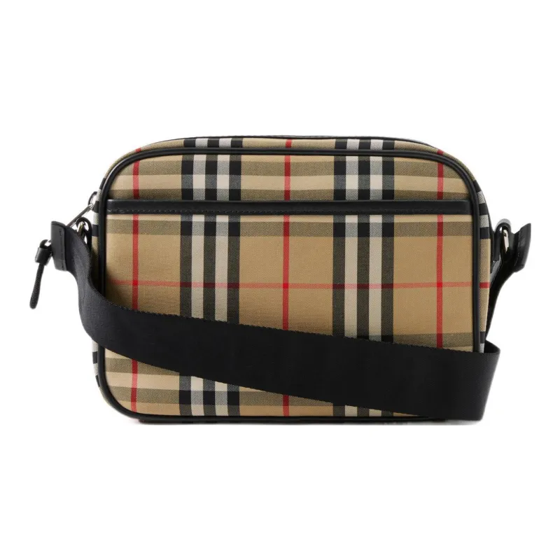 Burberry Vintage Calfskin Camera Bag Shoulder Bag Crossbody Bag Unisex Archive Yellow-1