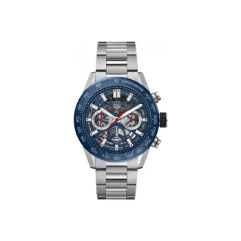 TAG HEUER Carrera Collection Automatic Mechanical Movement Men's Watches Watch 45mm Cut Out Dial CBG2A11.BA0654