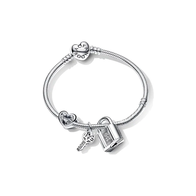 Pandora MOMENTS Bracelet Women's Silver-0