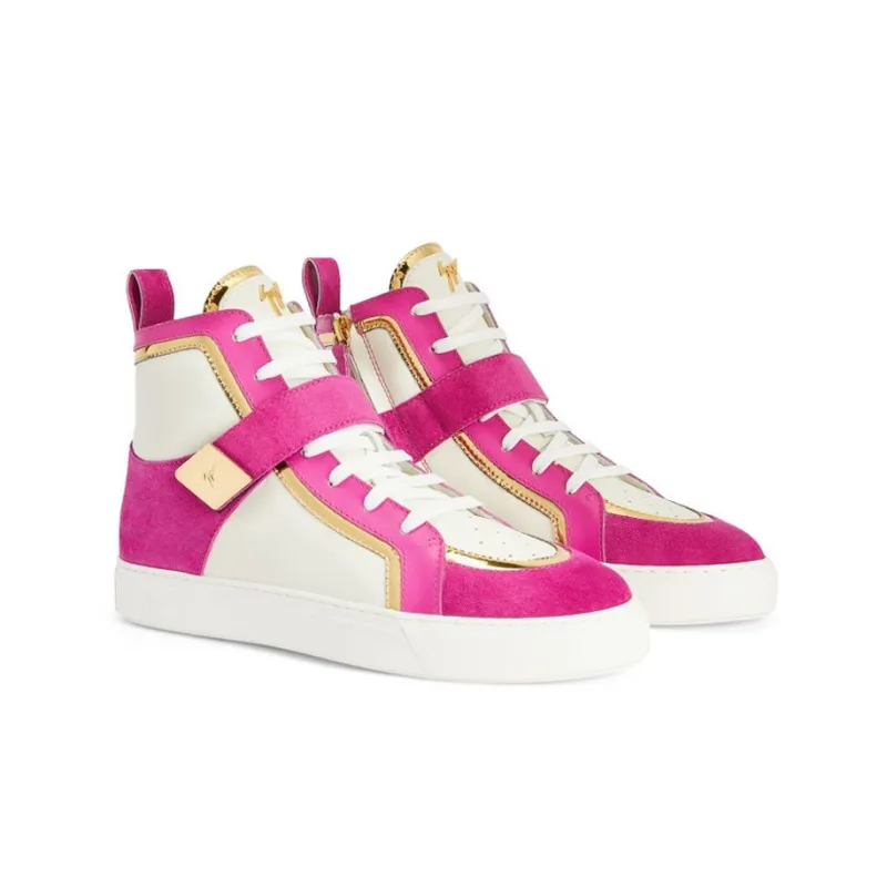 Giuseppe Zanotti Zenas High top Panelled Sneakers Women's-1