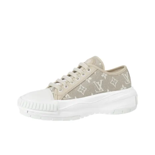 LOUIS VUITTON Squad Sneakers 'Beige Monogram' Women's