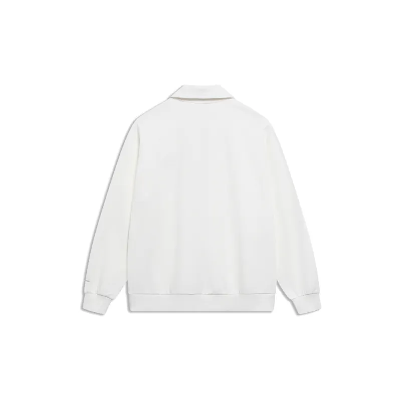 LiNing CF Tracing Sweatshirt Unisex Ivory-1