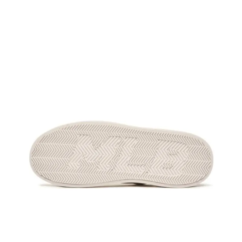 MLB Chunky Classic P NY Anti Slip Wear Resistant Low Top Skateboard Shoes Unisex White Black-5