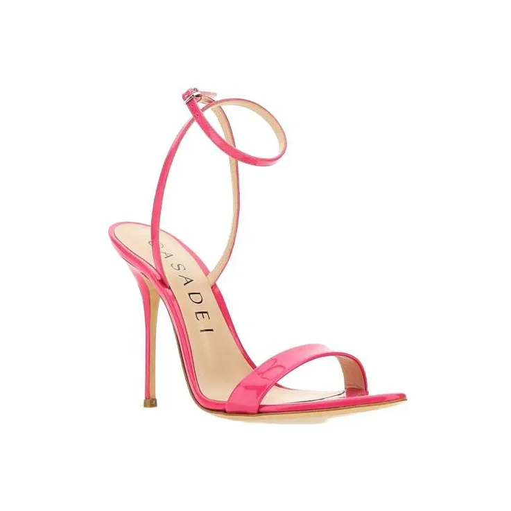 Casadei One Strap Sandals Women's Red-2