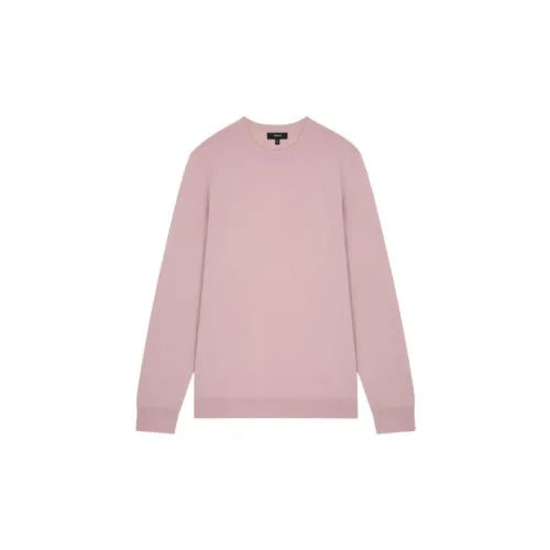 THEORY Cashmere Sweaters Men Light Pink