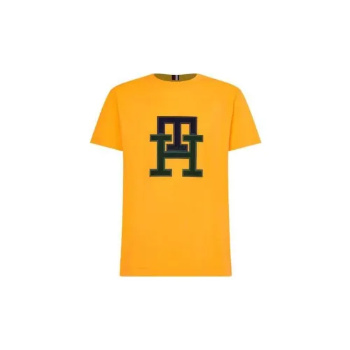 Tommy Hilfiger T-Shirts Men Yellow