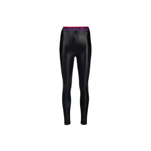 VERSACE JEANS COUTURE Leggings Women's Black