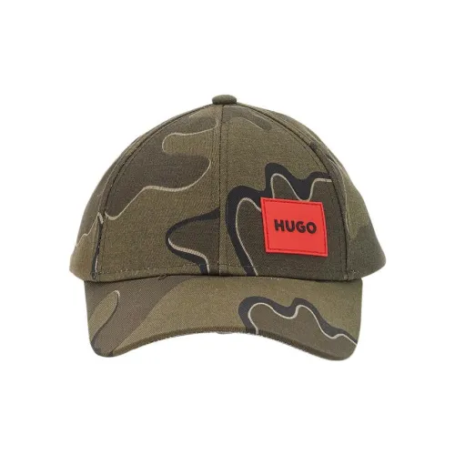 HUGO BOSS Baseball Caps Men Army Green