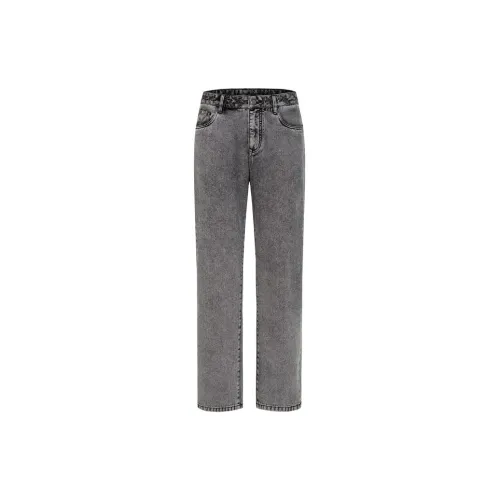 DAVID NAMAN Jeans Unisex Denim Gray