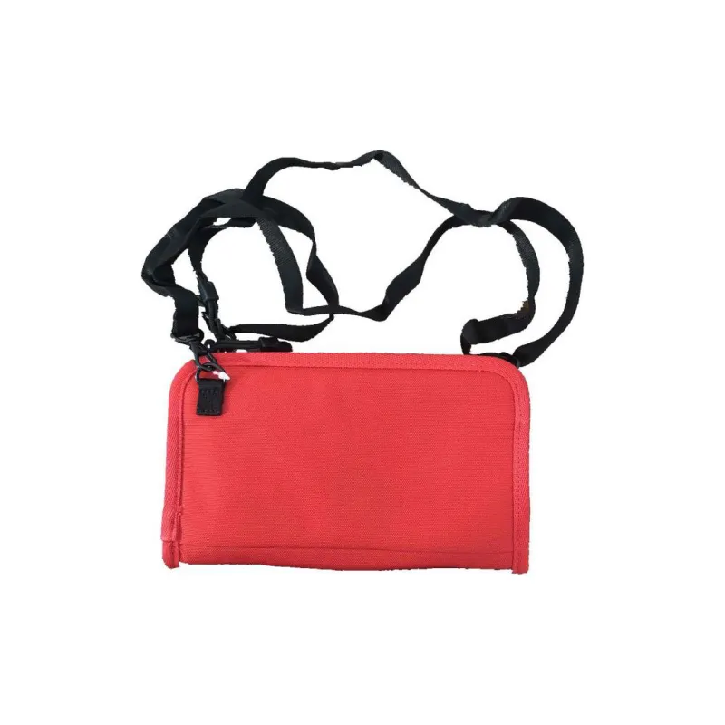 New Balance Fabric One Shoulder Crossbody Clutches Regular Unisex Red-2