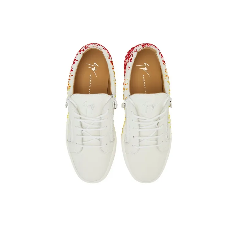 Giuseppe Zanotti Paint splatter Low top Sneakers-4