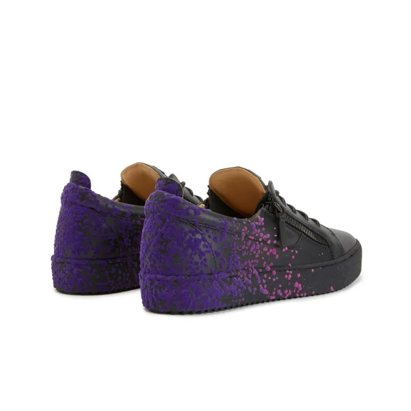 Giuseppe Zanotti Painterly print Low top Sneakers-3
