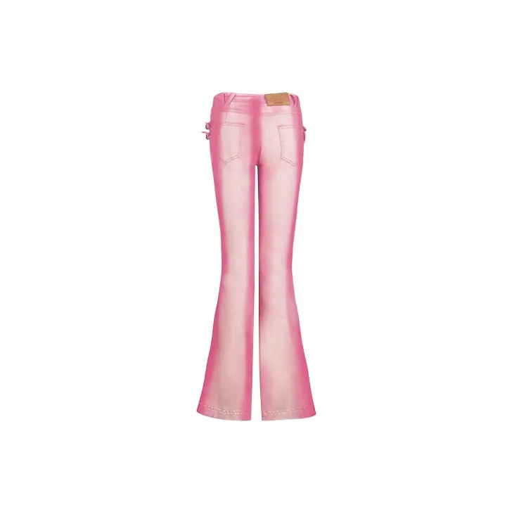 WooHa Jeans Women's Fuchsia-1