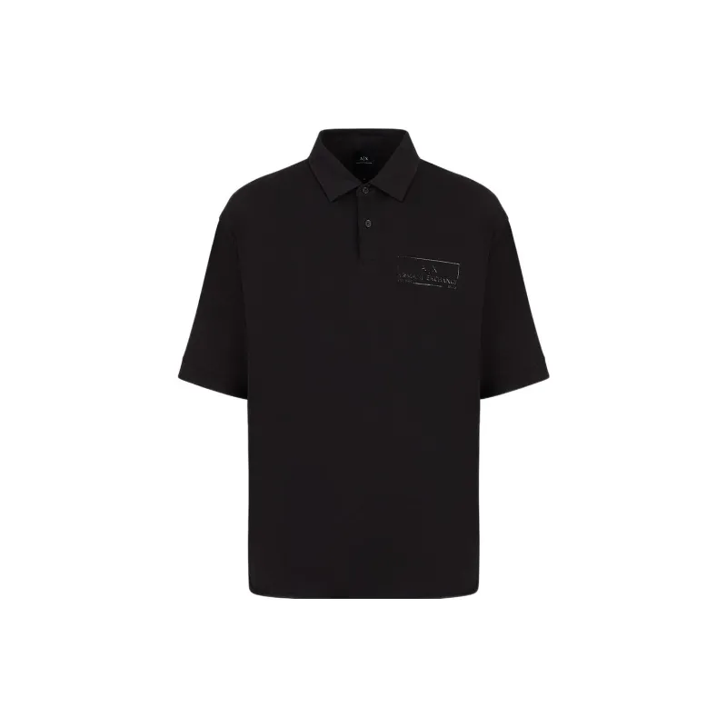 ARMANI EXCHANGE Polo Shirts Men Black-0
