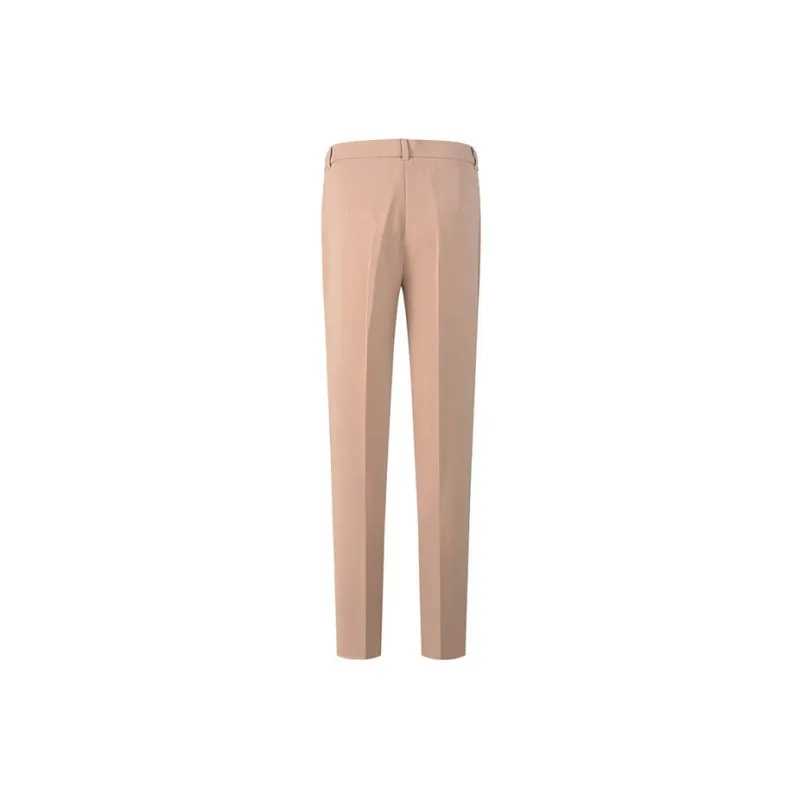 MaxMara Studio Casual Pants Women's Sand Camel Color-1