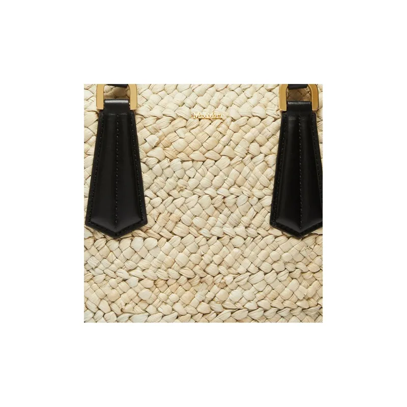 MaxMara Logo Lettering Bucket Bag-1
