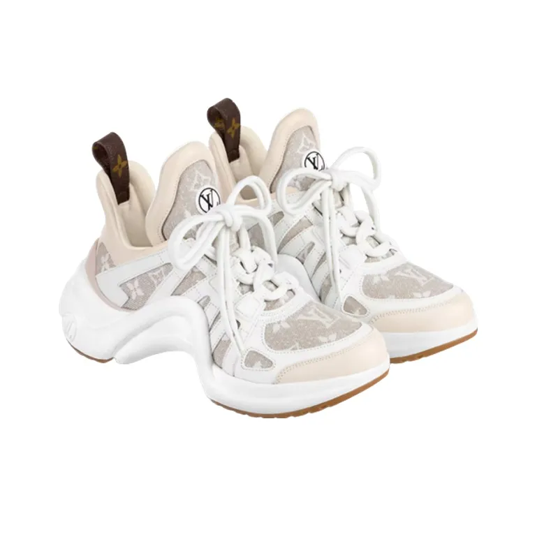 LOUIS VUITTON Archlight 1.0 Sneakers 'Beige Monogram' Women's-1