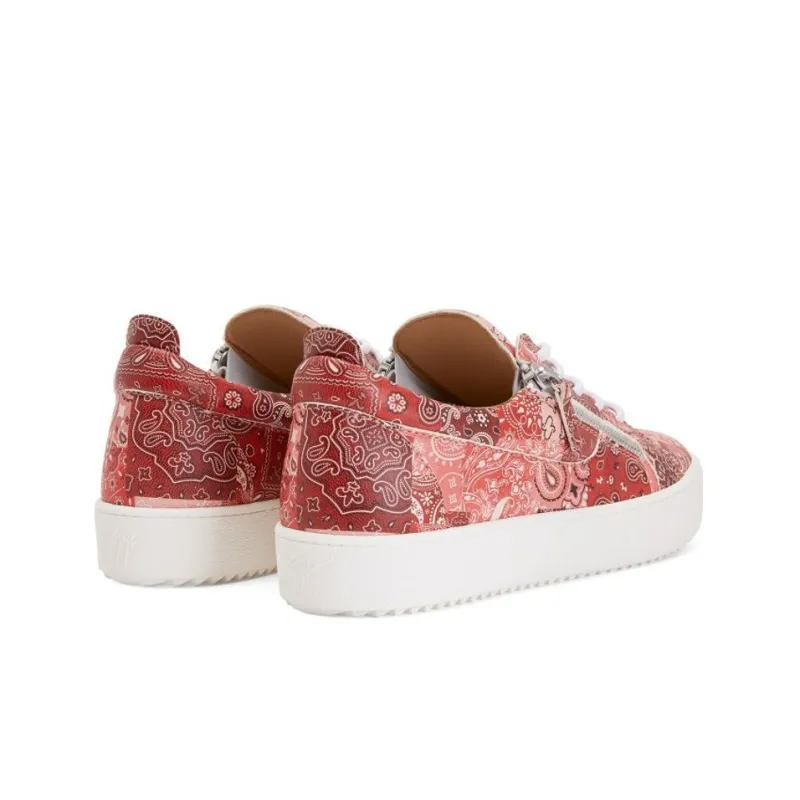 Giuseppe Zanotti Bandana print Sneakers-3