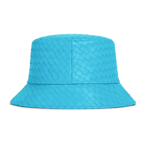 Bottega Veneta Leather Bucket Hats Women's