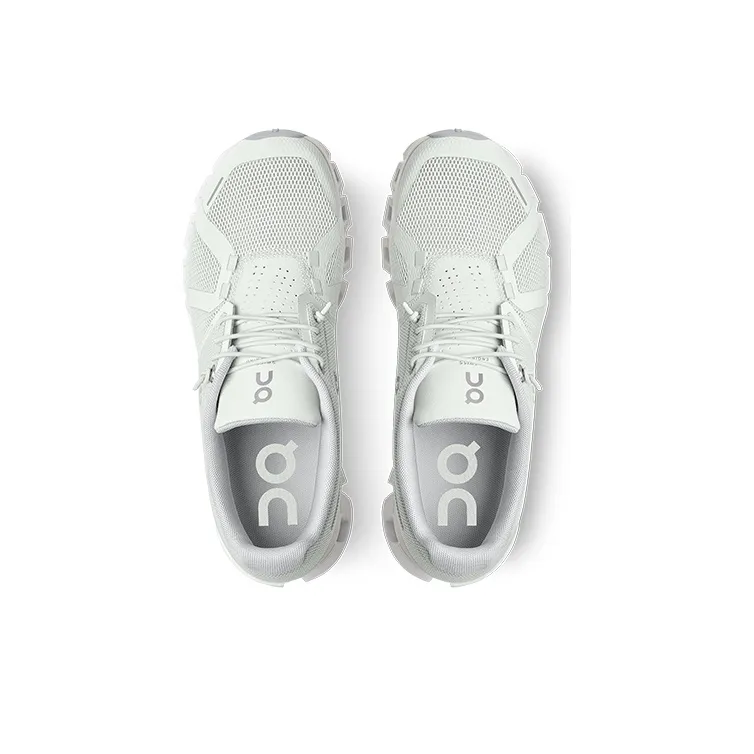 On Running Cloud 5 Ice White Women's-3