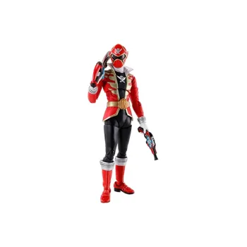 BANDAI S.H.Figuarts Real Bone Carving Technique One Piece Pirate Warriors Fast Red Action Figures 14.5cm